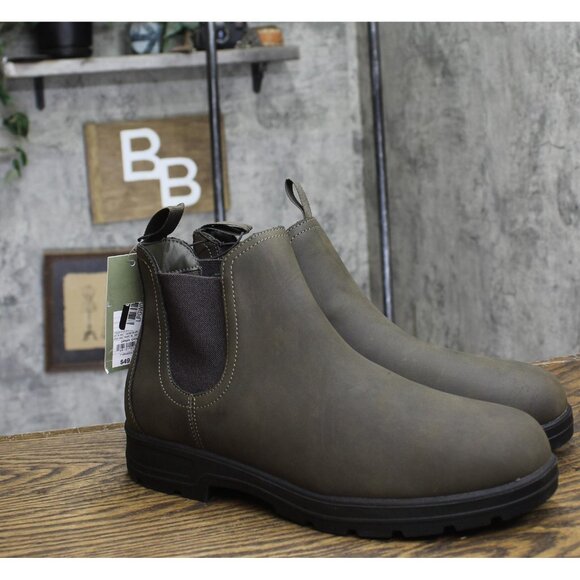 Goodfellow & Co Mens Huxley Chelsea Boots 90971870 Brown Green 9.5 - Picture 1 of 9